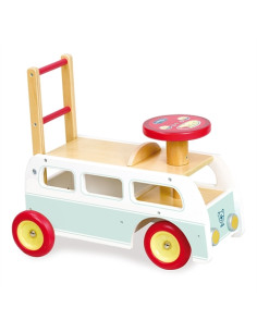 Porteur en bois - Minibus
