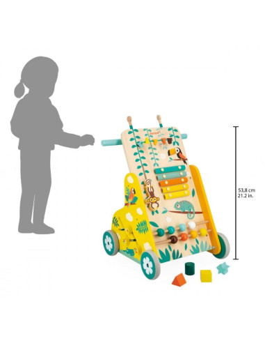 Chariot multi-activités bois - Tropik