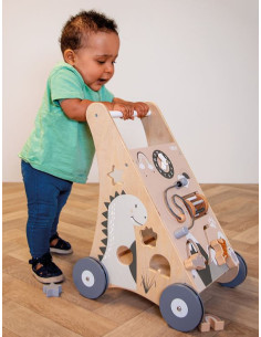 Chariot d'activités en bois... 2