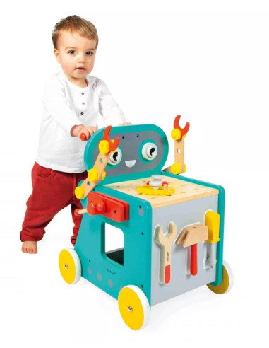 Chariot de marche Robot - Brico'kids