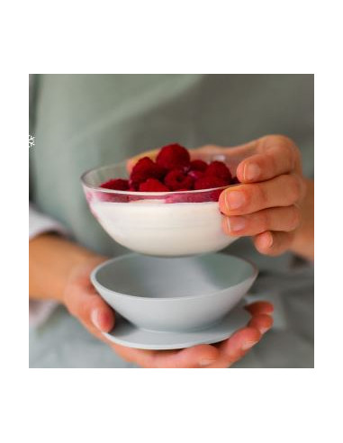 Coffret repas en verre avec ventouse...