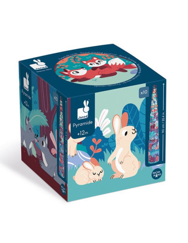 Pyramide ronde - Les animaux de la forêt