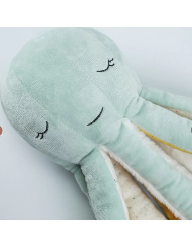 Peluche Pieuvre Poulpie 50cm - Vert...