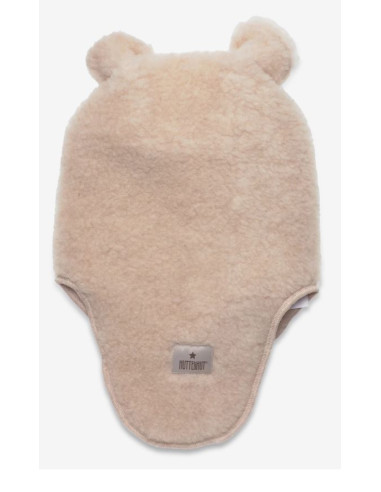 Bonnet Bear Balaclava Ears Merinos...