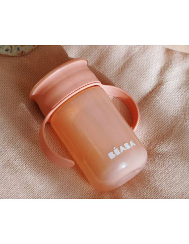 Tasse apprentissage 360°  340 ml - Rose