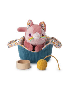 Jeanne le chat et son panier