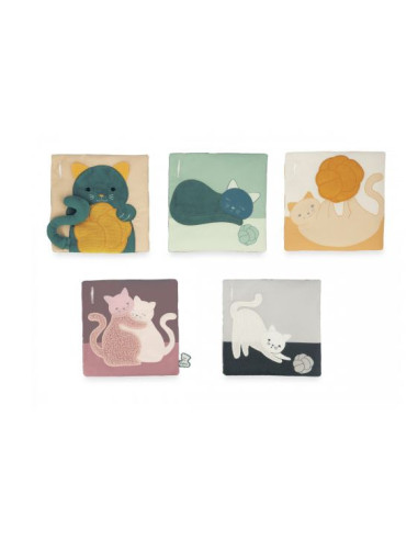 Cartes d'éveil sensoriel pour bébé