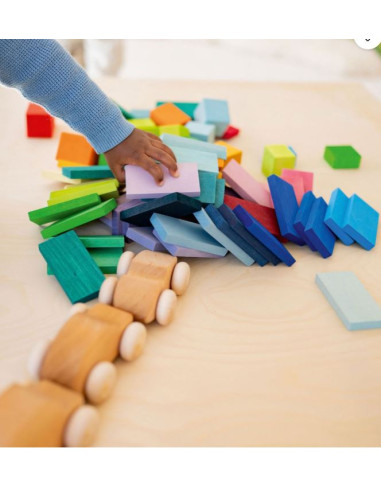 Blocs et planchettes en bois naturel...