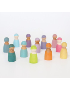 Les 12 amis Arc en Ciel...