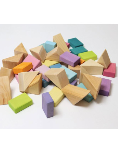 Pastel duo 40pcs Grimms