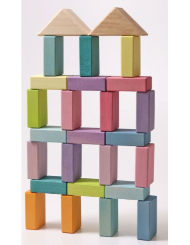 Pastel duo 40pcs Grimms