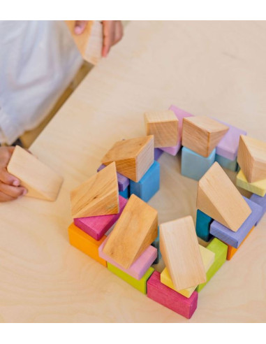 Pastel duo 40pcs Grimms