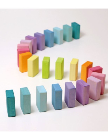 Pastel duo 40pcs Grimms