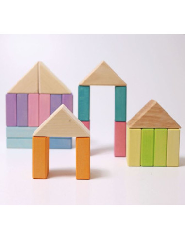 Pastel duo 40pcs Grimms