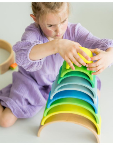 Arc en ciel Grimms - Vert néon