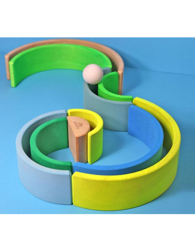 Arc en ciel Grimms - Vert néon