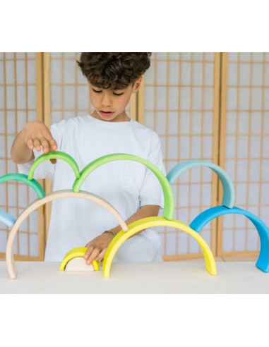 Arc en ciel Grimms - Vert néon