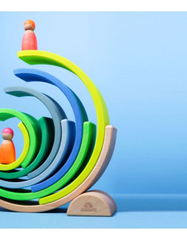 Arc en ciel Grimms - Vert néon