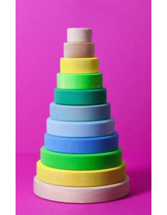 Tour empilable - Vert Néon