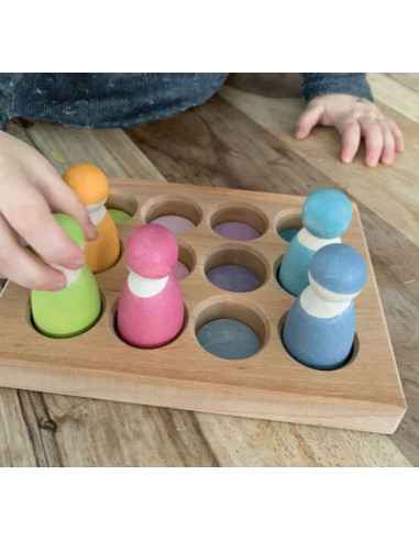 Tableau de tri Grimms Pastel