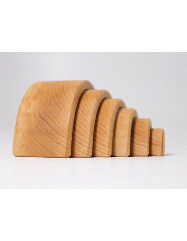 Arc en ciel Grimm's 6 pcs - Natur