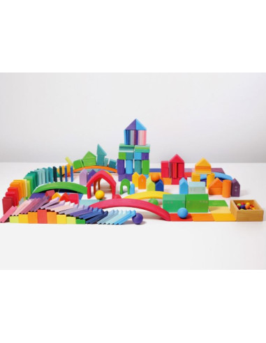 Formes et couleurs 70pcs Grimm's