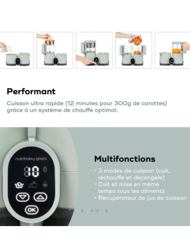 Nutribaby Glass - Cuiseur...