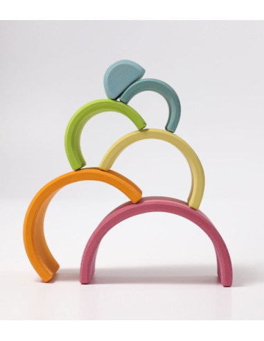 Arc en ciel Grimm's 6 pc - Pastel