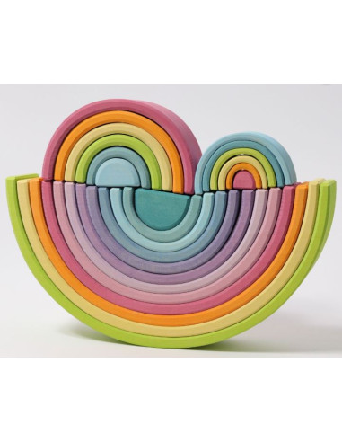 Arc en ciel Grimm's 6 pc - Pastel