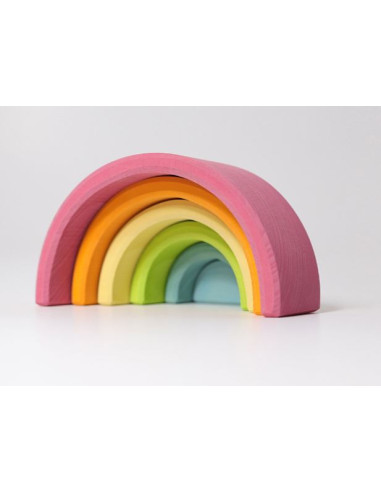 Arc en ciel Grimm's 6 pcs - Pastel