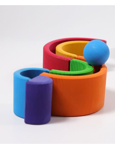 Arc en ciel Grimm's 6 pcs Coloré