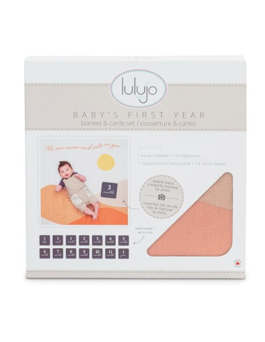 Cartes milestones + couverture Baby's...