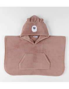 Poncho Ours brun Groloudoux...