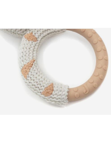 Anneau de dentition Tricoté - Girafe