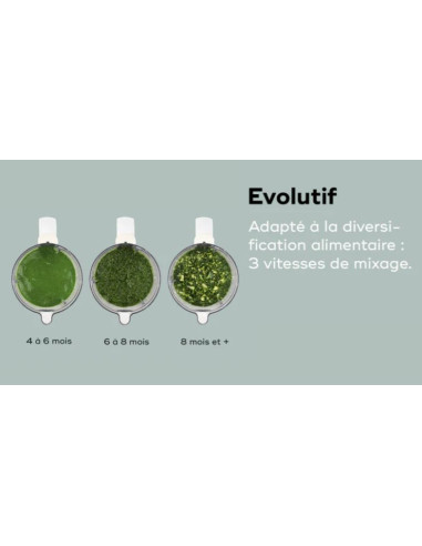 Nutribaby (+) - Cuiseur vapeur/mixeur...