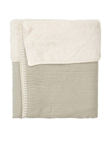 Couverture Teddy 75x100cm Faro - Sage