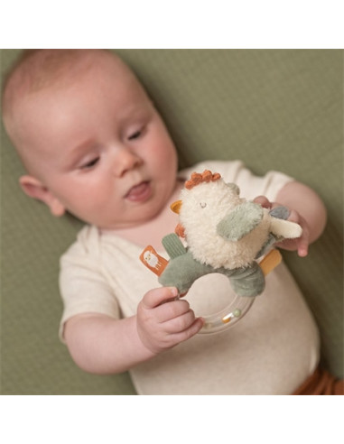 Anneau hochet poulet - Little Farm