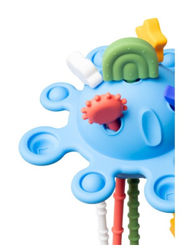 Planète multicolore silicone sensorielle