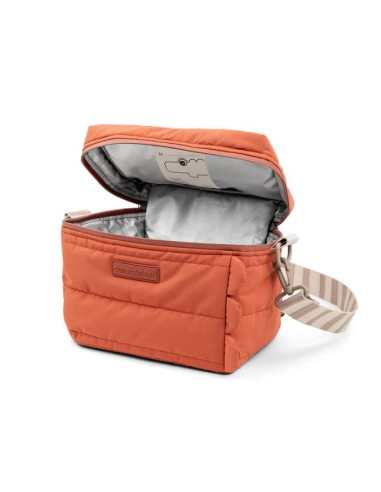 Sac isotherme matelassé - Croco Papaya