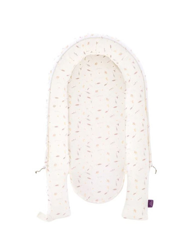 Babynest Tencel - Leaves Rose