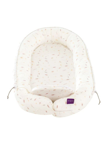 Babynest Tencel - Leaves Rose