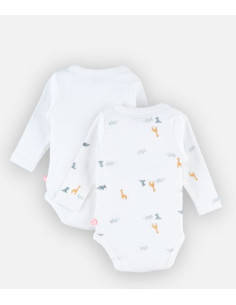 Bodys Bio croisés ML 2pces... 2