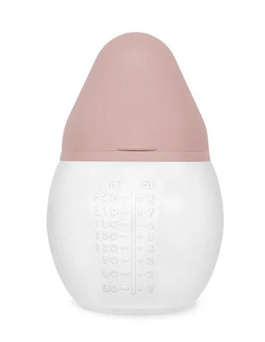 Biberon anti-colique en silicone...