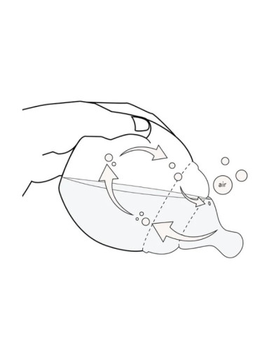 Biberon anti-colique en silicone...