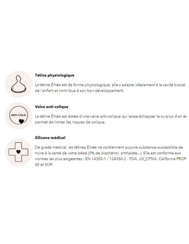 Tétine anti-colique pack 2pcs - M...