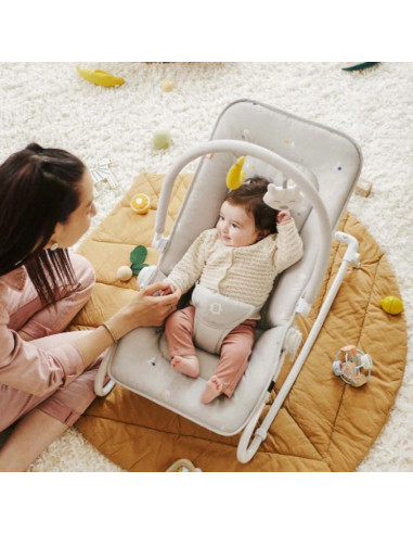 Transat pliable Badabulle - Lichen