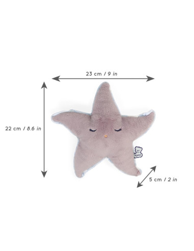 Bouillotte/peluche bien-être - Etoile...