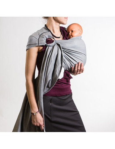 Sling coton Bio - Gris Vintage