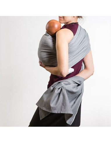 Sling coton Bio - Gris Vintage