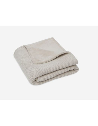 Couverture velours/tricot Basic knit...
